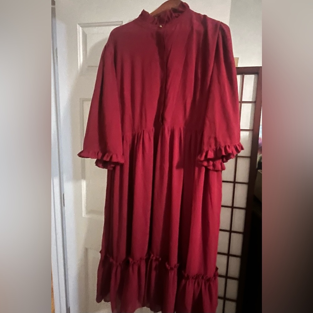 Dainty Jewells Red Midi Dress